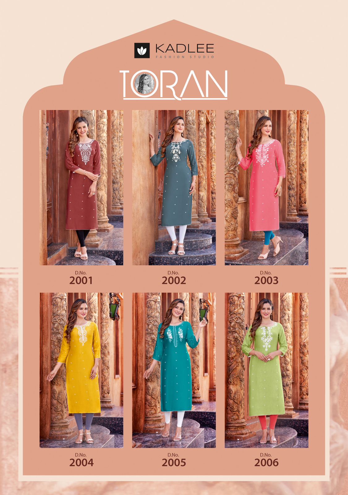 Toran By Kadlee 2001 To 2006 Designer Kurtis Catalog
